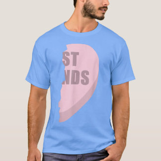 Hört die besten Freunde Ts Matching Beste Freundin T-Shirt