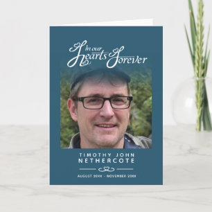 Hört ewig Beerdigungsservice Programm blau