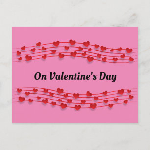 Hört Musiknoten Postkarte