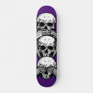 Hört zu sprechen kein schlechtes Skateboard Schä