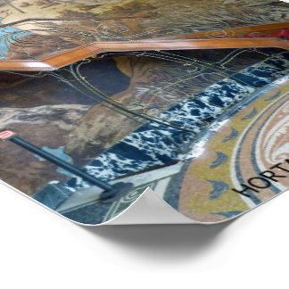 Horta House Brüssel Poster