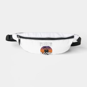 Hörte Korken knallen Halloween Spukhaus Korkenzieh Bauchtasche