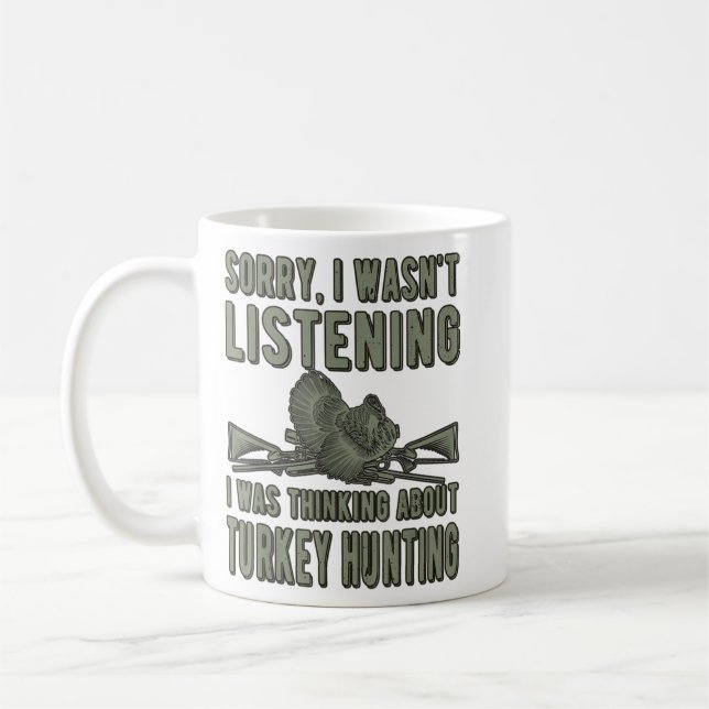 Hörte nicht zu, dass die Türkei Jäger in der Türke Kaffeetasse (Links)