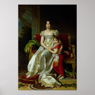 Hortense de Beauharnais und ihr Sohn Poster