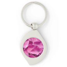 Hortensia Bloom metalen sleutelhanger