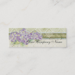 Hortensia lilas de sembler vintage - cartes de