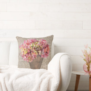 Hortensia Throw Kissen