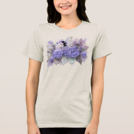 Hortensien Fee Tri-Blend Shirt