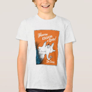 Horton Escucha A Quien Spanisches Buchcover Tri-Blend Shirt