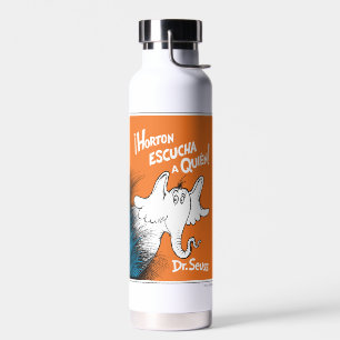 Horton Escucha A Quien Spanisches Buchcover Trinkflasche