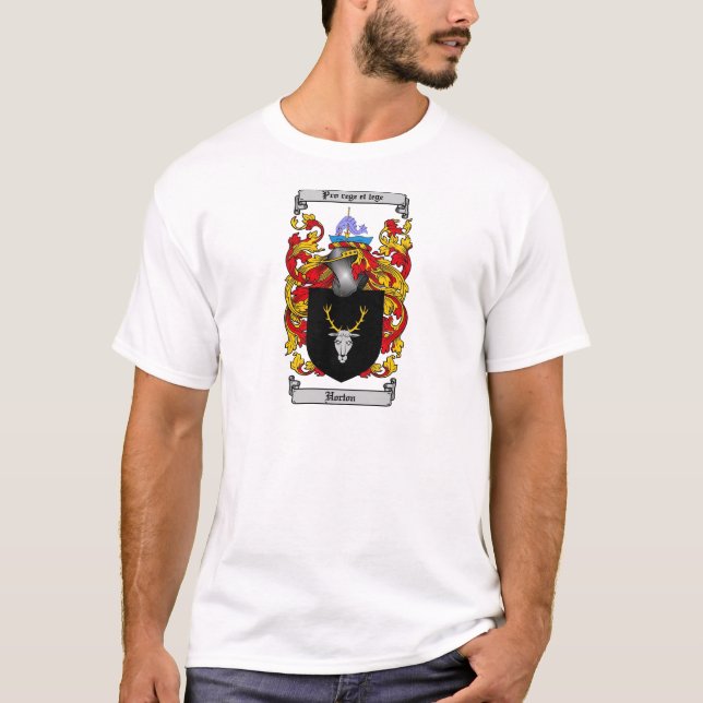 HORTON FAMILIENWAPPEN - HORTON WAPPEN T-Shirt (Vorderseite)