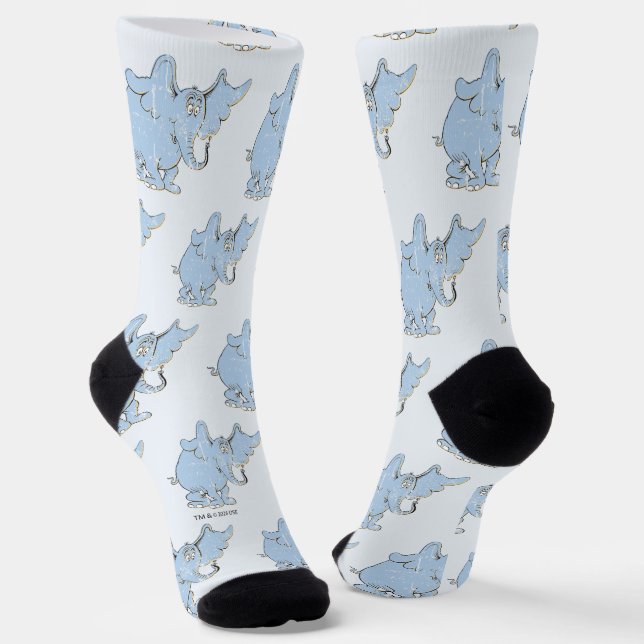 Horton Hears A Who | Horton Distressed Socken (Gewinkelt)