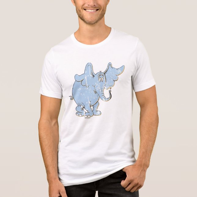 Horton Hears A Who | Horton Distressed Tri-Blend Shirt (Vorderseite)