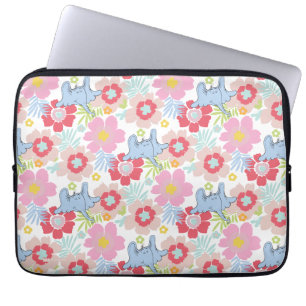 Horton Hört Ein Hu Pastell-Blumenmuster Laptopschutzhülle