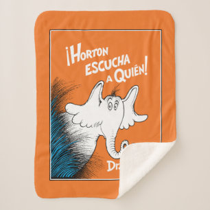 Horton hört einen Who! Sherpadecke