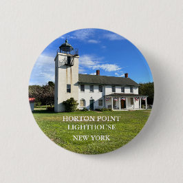 Horton Point Lighthouse, New York Button