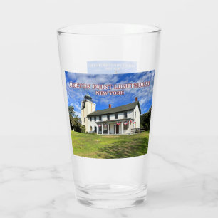 Horton Point Lighthouse, New York Pint Glass Glas