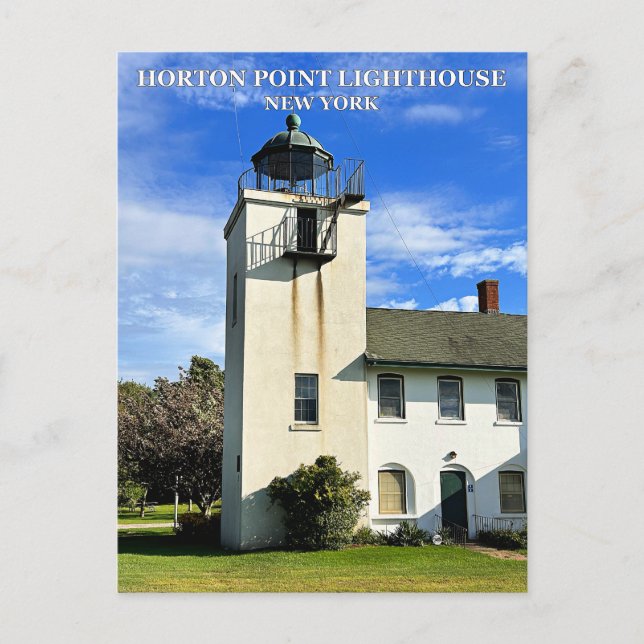 Horton Point Lighthouse, New York Postcard Postkarte (Vorderseite)