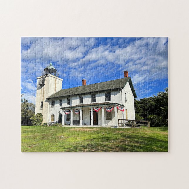 Horton Point Lighthouse, New York Puzzle (Horizontal)