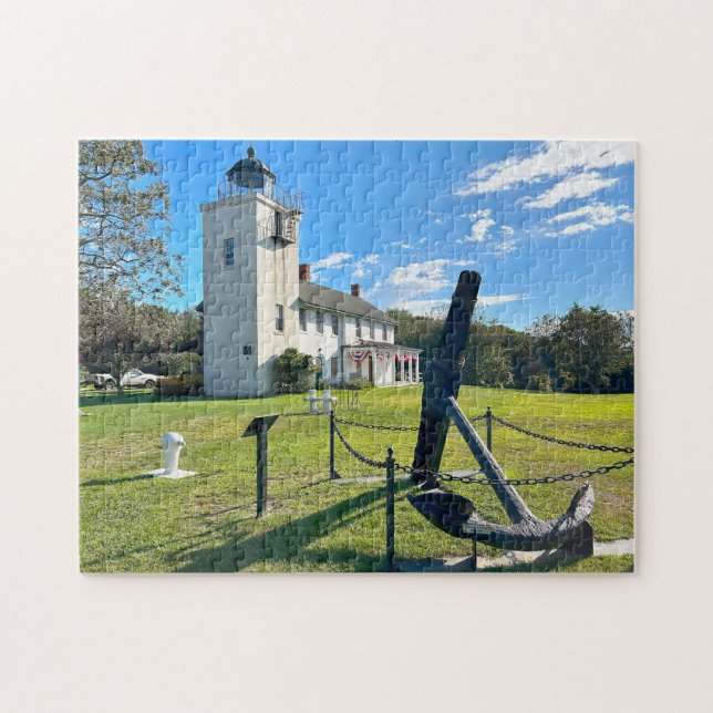 Horton Point Lighthouse, New York Puzzle (Horizontal)