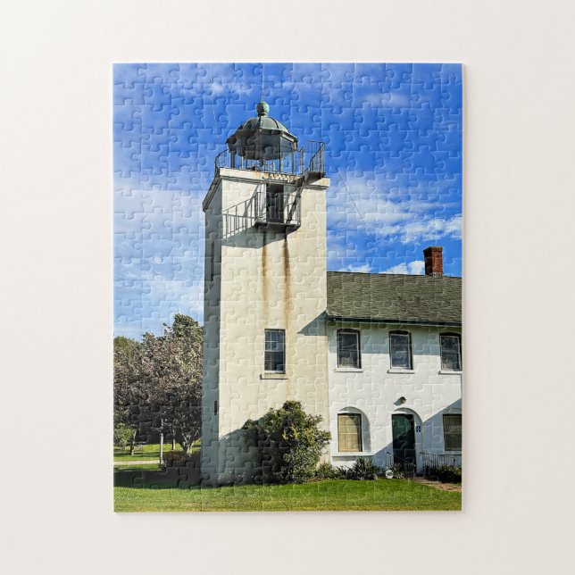 Horton Point Lighthouse, New York Puzzle (Vertikal)