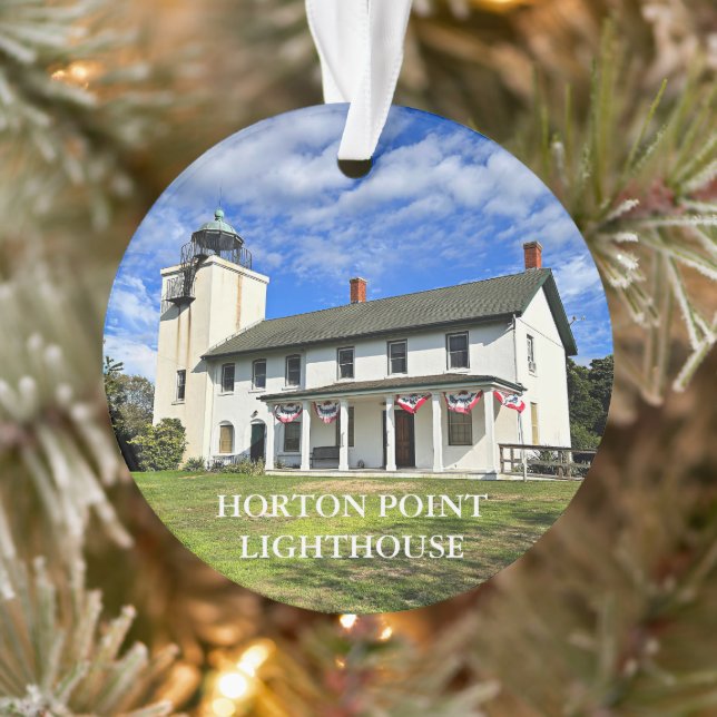 Horton Point Lighthouse, New Yorker Ornament (Baum)
