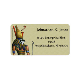 Horus Address Label Adressaufkleber