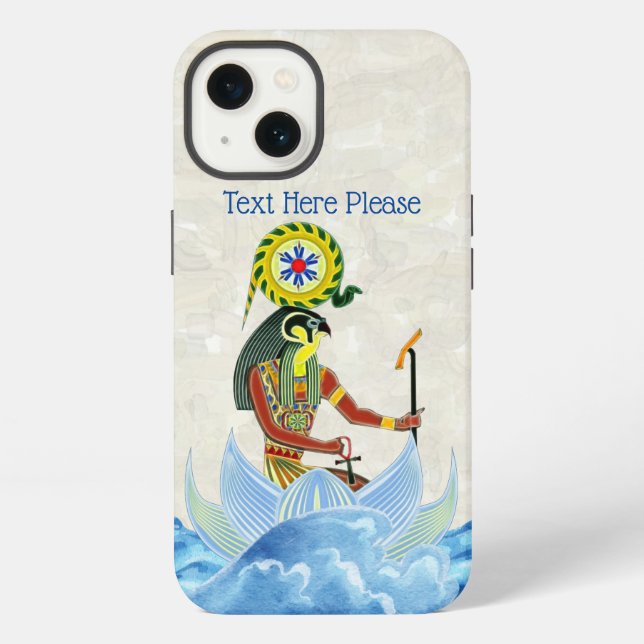 Horus des Horizonts iPhone Hülle (Rückseite)