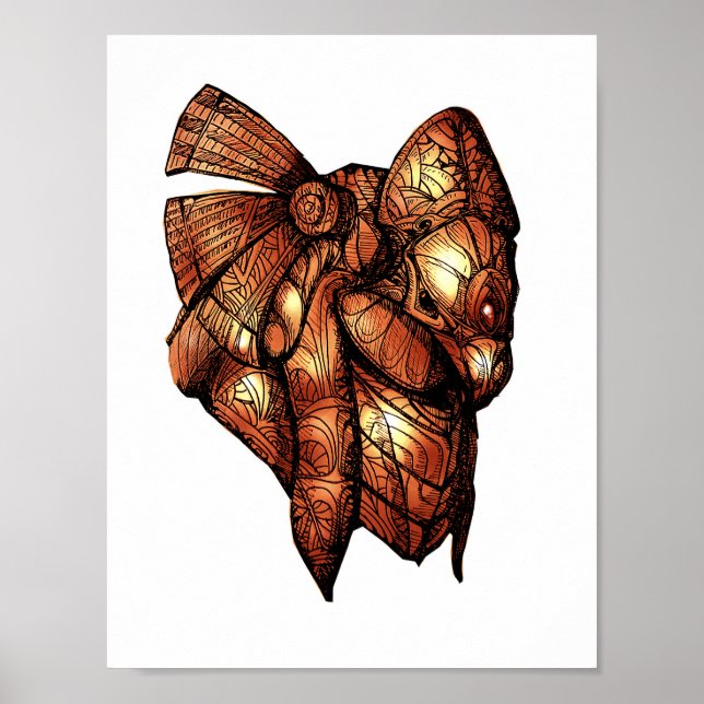 Horus Helm Poster (Vorne)