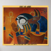 Horus und Anubis