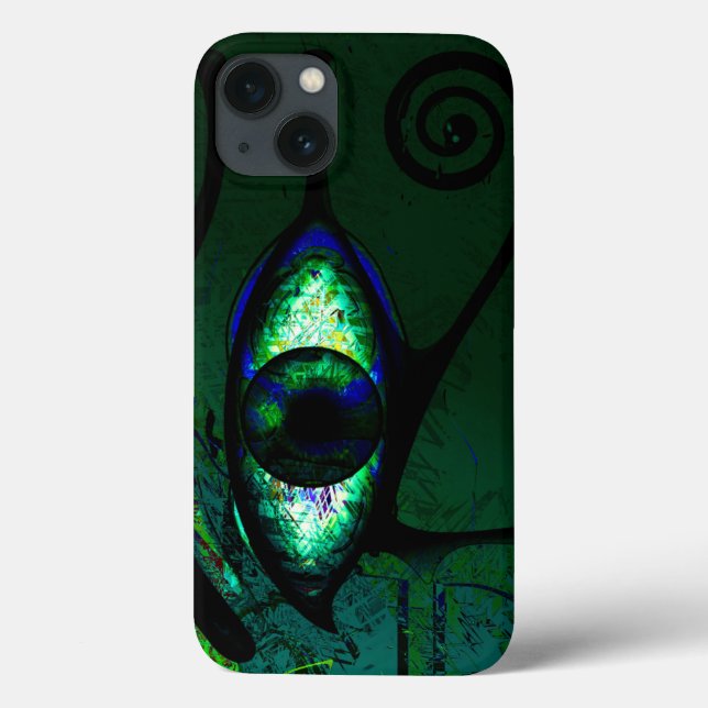 Horusauge, antike ägyptische Wadjet Art Case-Mate iPhone Hülle (Rückseite)