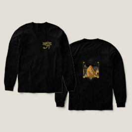 Horusauge - antiker ägyptischer Power Tri-Blend Shirt