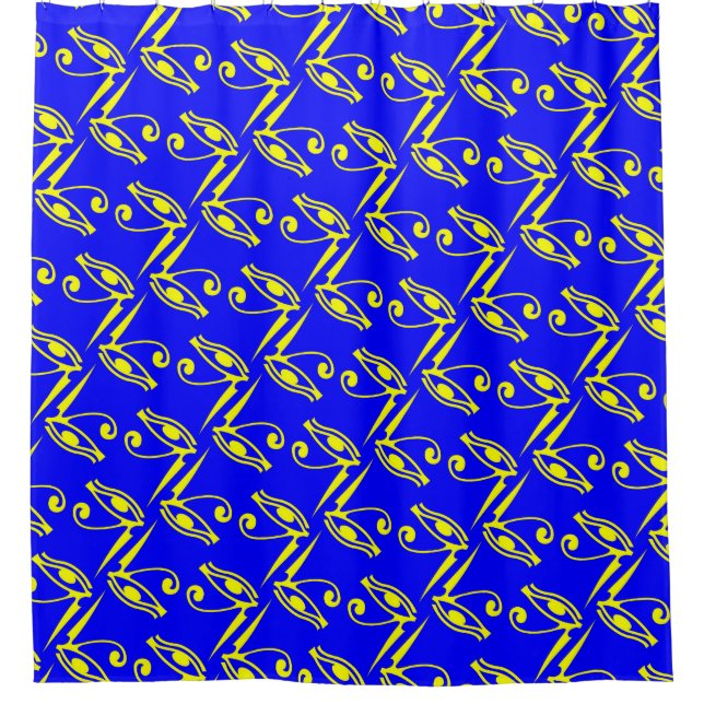 Horusauge Duschvorhang (Vorderseite)