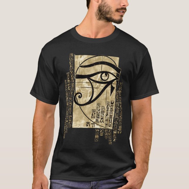 Horusauge - Goldenes Verhältnis  T-Shirt (Vorderseite)