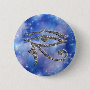 Horusauge - SILBER Button