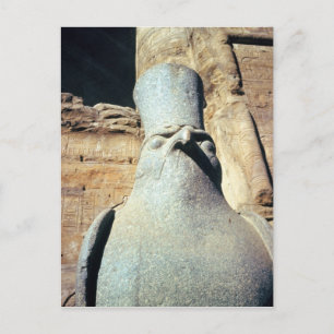 Horusstatue Postkarte