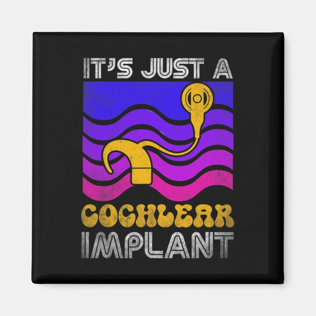 Hörvergnügen ASL Hörgeschädigtes Cochlear Magnet (Vorne)
