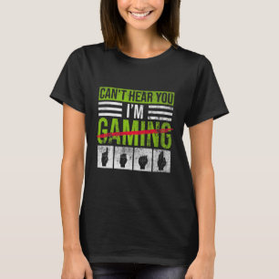 Hörverlust Bewusstsein und Tauber Stolz ASL Hand G T-Shirt