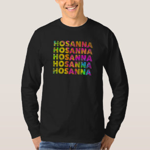 Hosanna Anbetung Jesus unser Erlöser Christliche T-Shirt