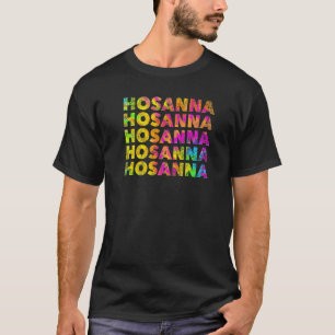 Hosanna Anbetung Jesus unser Erlöser Christliche T-Shirt