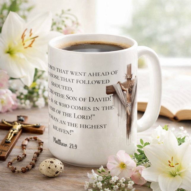 Hosanna in the Highest Kaffeetasse (Von Creator hochgeladen)