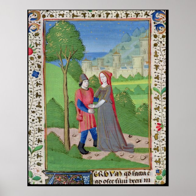 Hosea und die Prostituierte aus der Bibel Poster (Vorne)