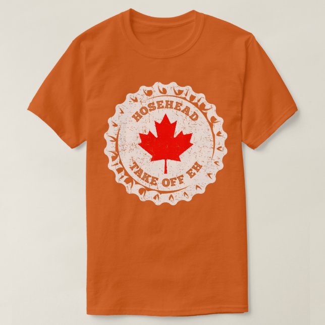 Hosehad abheben Eh abheben Hoser Strange Brew T-Shirt (Design vorne)