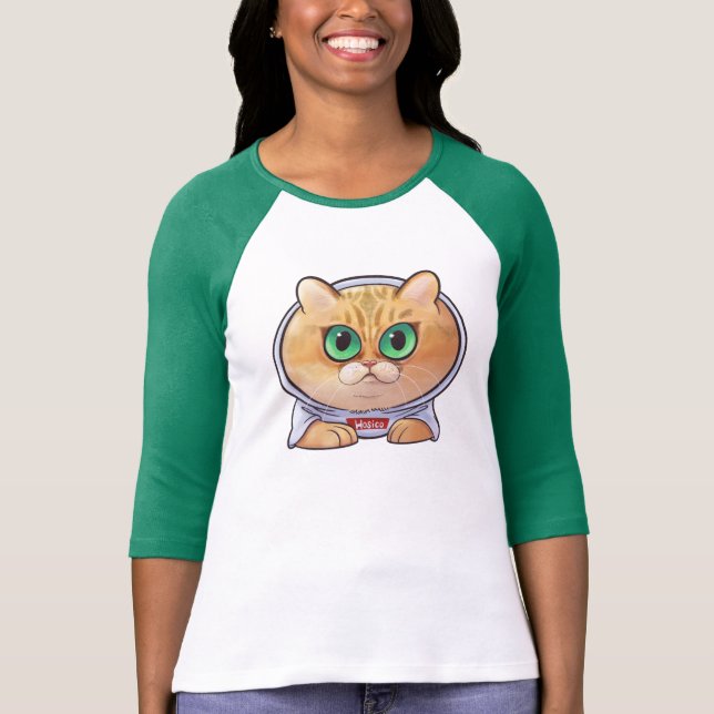 Hosico-Cartoon T-Shirt (Vorderseite)