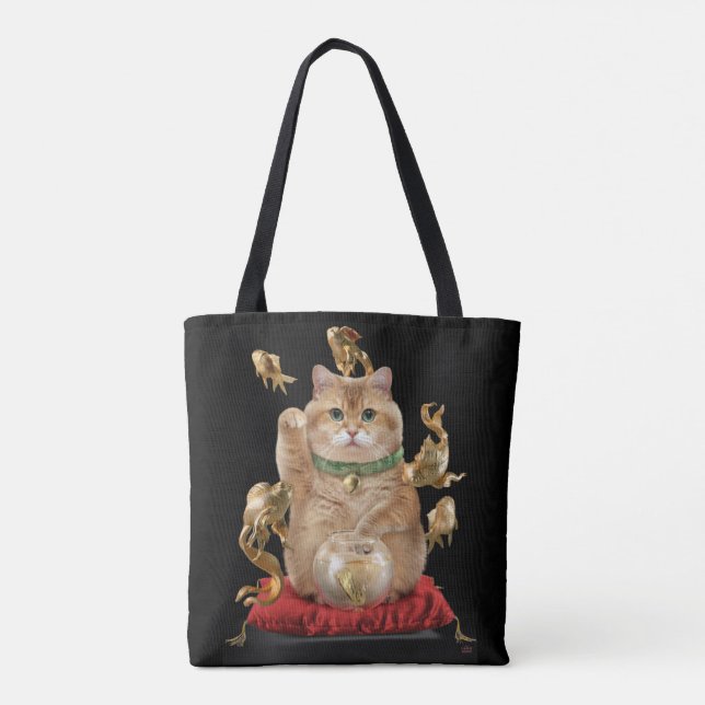 Hosico Maneki-neko Tasche (Rückseite)