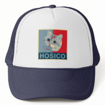 Hosico - Red Blue Illustration