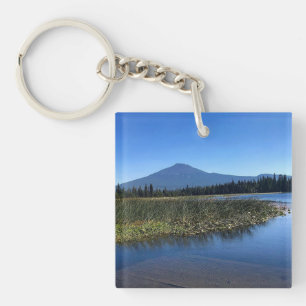 Hosmer Lake im Sommer, Oregon Schlüsselanhänger