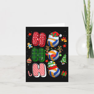 Hospho Santa Elf Rentier Volleyball Xmas Tree Lig Karte