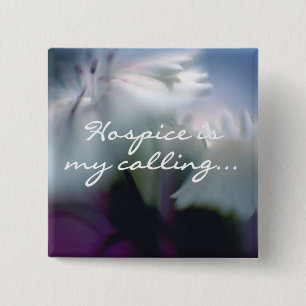 Hospice ist mein Ruf Button
