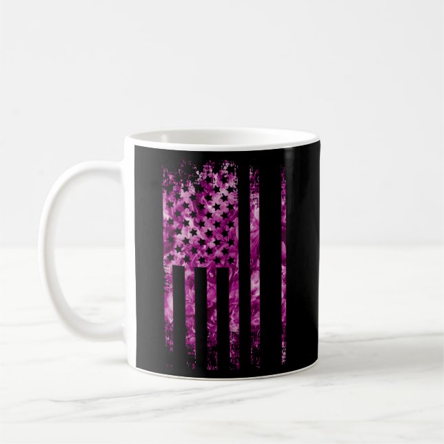 Hospice Nurse American Flag Palliative Nurse Nursi Kaffeetasse (Links)
